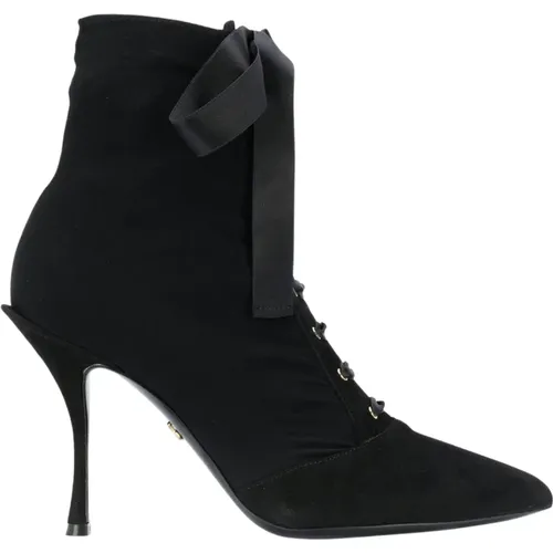 Boots , Damen, Größe: 39 1/2 EU - Dolce & Gabbana - Modalova