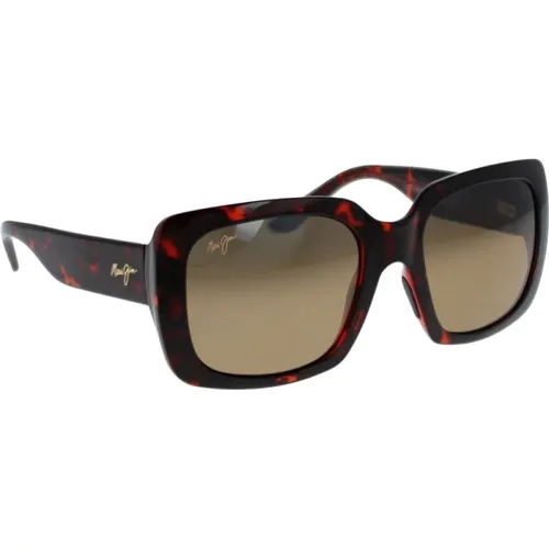 Stylish Polarized Sunglasses for Women , female, Sizes: 55 MM - Maui Jim - Modalova