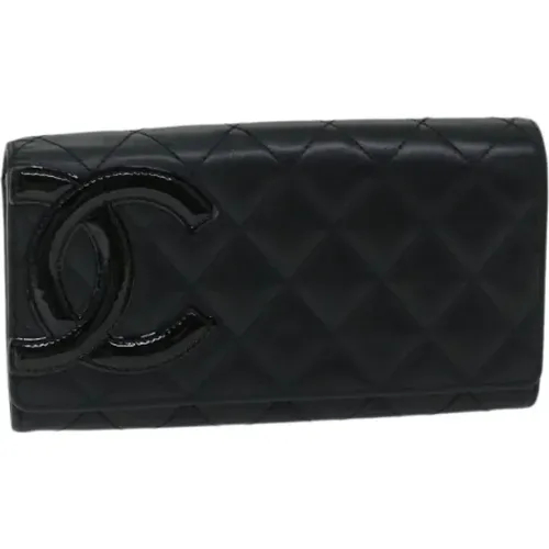 Pre-owned Leather wallets , female, Sizes: ONE SIZE - Chanel Vintage - Modalova