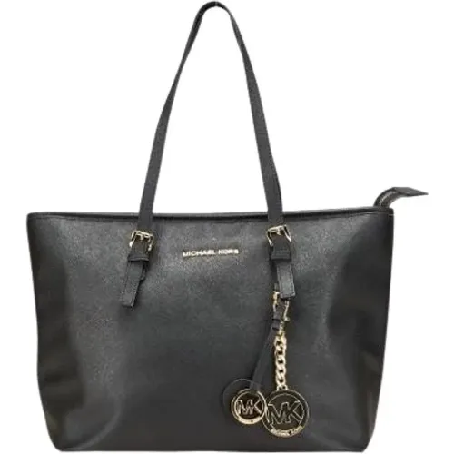 Pre-owned Tote Bags, female, , Size: ONE SIZE Pre-owned Leather Tote Bag - Michael Kors Pre-owned - Modalova