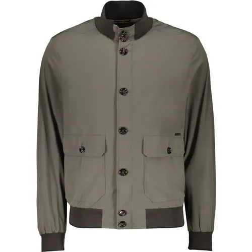 Bomber Jackets, male, , Size: 2XL Technical Fabric Bomber Jacket - Moorer - Modalova