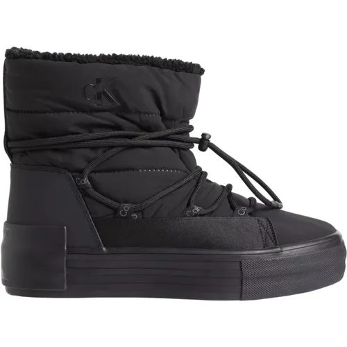 Bold Vulc Flatf Snow Boots - Ankle Boots , female, Sizes: 6 UK, 5 UK, 4 UK, 7 UK, 3 UK - Calvin Klein Jeans - Modalova