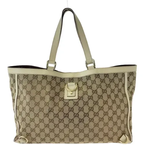 Pre-owned Canvas totes , female, Sizes: ONE SIZE - Gucci Vintage - Modalova