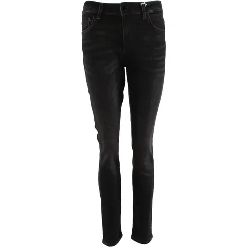 Skinny Jeans, female, , Size: W28 Skinny Mid Rise Jeans - Guess - Modalova
