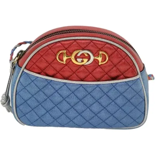 Multicolored Leather Gucci Clutch , female, Sizes: ONE SIZE - Gucci Vintage - Modalova