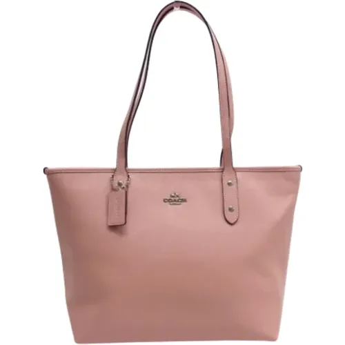 Pre-owned Tote Bags, female, , Size: ONE SIZE Pre-owned Leather handbags - Coach Pre-owned - Modalova