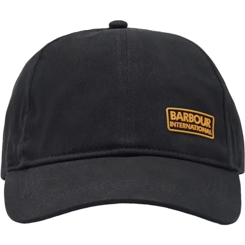 Schwarze International Hüte , Herren, Größe: ONE Size - Barbour - Modalova