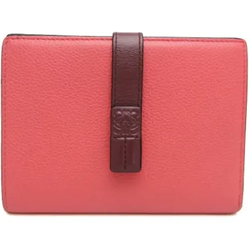 Pre-owned Wallets, female, , Size: ONE SIZE Pre-owned Leather wallets - Loewe Pre-owned - Modalova