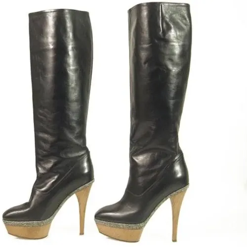 Platform Knee Height Boots , female, Sizes: 3 UK - Marni Pre-owned - Modalova