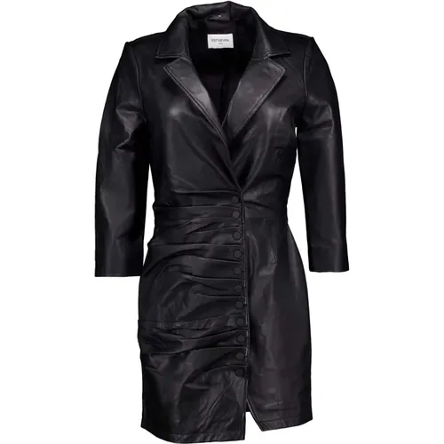 Leather Jackets , female, Sizes: L - Est'Seven - Modalova