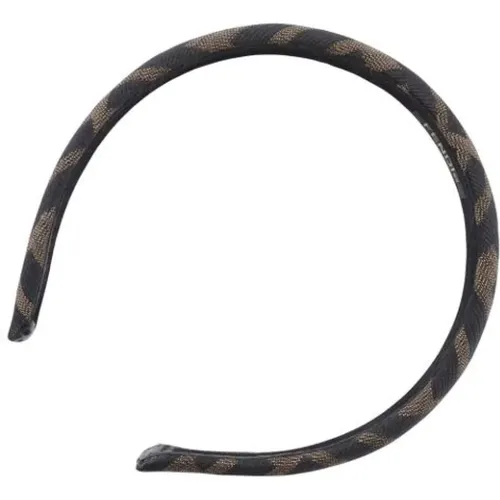 Pre-owned Accessories, female, , Size: ONE SIZE Pre-owned Nylon Hair Accessories - Fendi Vintage - Modalova