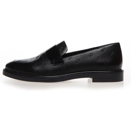 Leder-Loafer mit Lackdetail , Damen, Größe: 37 EU - Copenhagen Shoes - Modalova