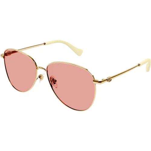 Sunglasses, unisex, , Size: 60 MM Stylish Sunglasses for Women - Gucci - Modalova