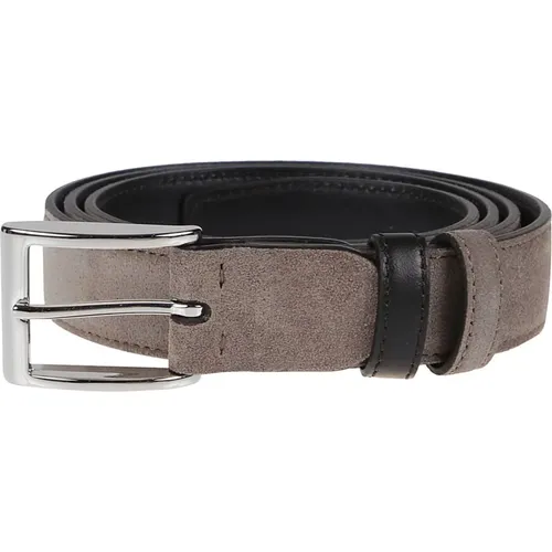 Belts, male, , Size: ONE SIZE Adjustable Reversible Belt - Hogan - Modalova