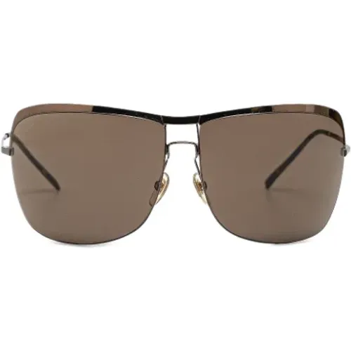 Pre-owned Accessories, female, , Size: ONE SIZE Pre-owned Plastic sunglasses - Gucci Vintage - Modalova