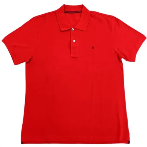 Rotes Baumwoll-Poloshirt Klassischer Stil - Carolina Herrera - Modalova