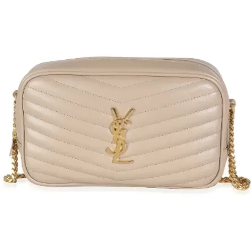 Pre-owned Cross Body Bags, female, , Size: ONE SIZE Pre-owned Leather shoulder-bags - Yves Saint Laurent Vintage - Modalova