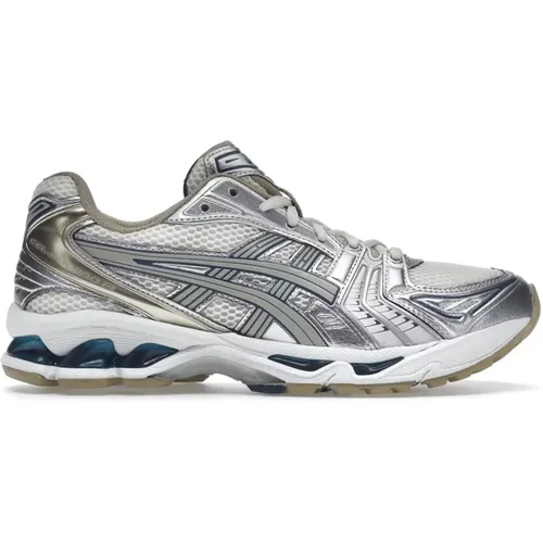 Sneakers, male, , Size: 11 1/2 US Gel-Kayano 14 Cream Pure Silver - ASICS - Modalova