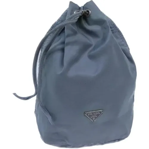 Pre-owned Bucket Bags, female, , Size: ONE SIZE Pre-owned Nylon prada-bags - Prada Vintage - Modalova