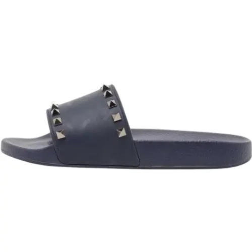 Pre-owned Rubber flats , female, Sizes: 7 UK - Valentino Vintage - Modalova