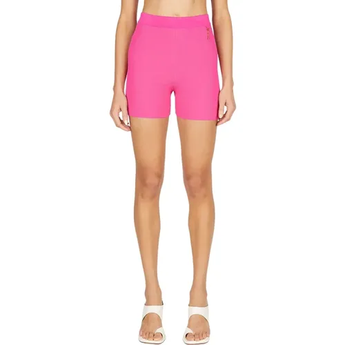 Gerippte Strickshorts , Damen, Größe: 2XS - Jacquemus - Modalova