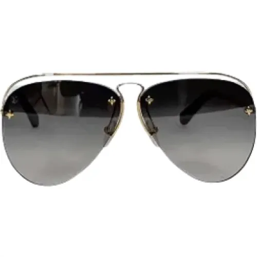 Pre-owned Accessories, female, , Size: ONE SIZE Pre-owned Glass sunglasses - Louis Vuitton Vintage - Modalova