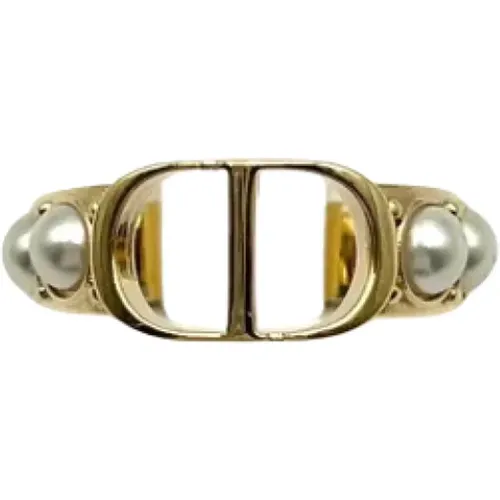 Pre-owned Metal dior-jewelry , female, Sizes: ONE SIZE - Dior Vintage - Modalova