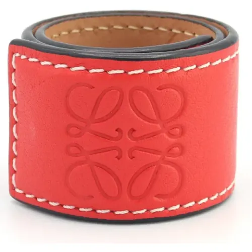 Pre-owned Jewellery, female, , Size: ONE SIZE Pre-owned Leather bracelets - Loewe Pre-owned - Modalova