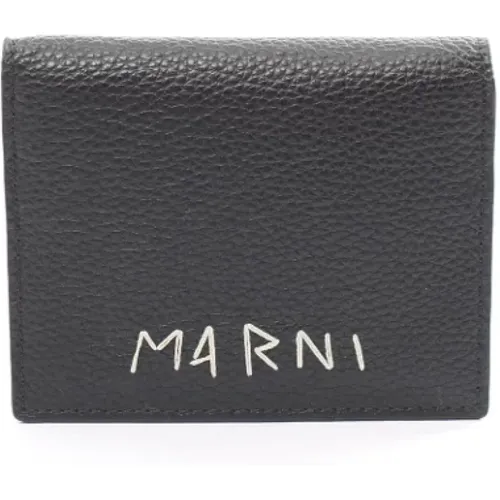 Pre-owned Wallets, female, , Size: ONE SIZE Pre-owned Leather wallets - Marni Pre-owned - Modalova