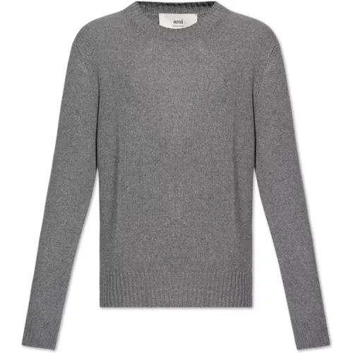 Kaschmirpullover , Herren, Größe: M - Ami Paris - Modalova