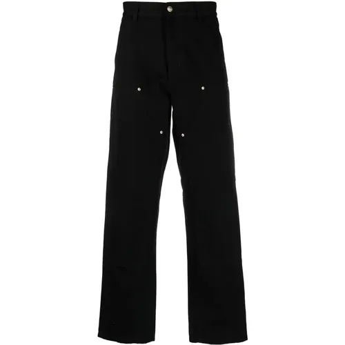 Straight Trousers, male, , Size: W31 Cotton Straight Leg Pants - Carhartt WIP - Modalova