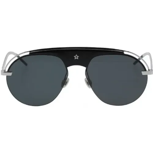 Pre-owned Accessories, female, , Size: ONE SIZE Pre-owned Silver sunglasses - Dior Vintage - Modalova