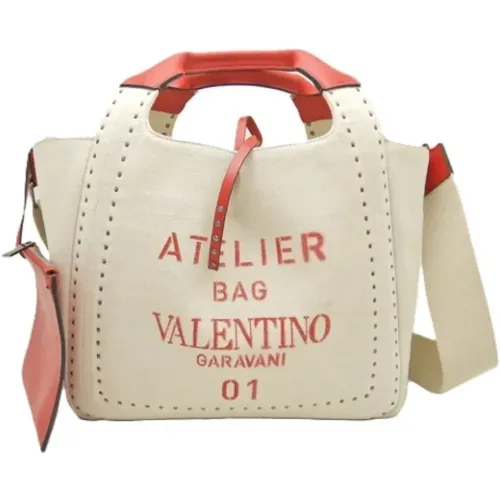 Pre-owned Fabric handbags , female, Sizes: ONE SIZE - Valentino Vintage - Modalova