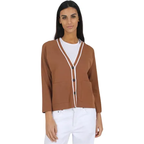 Stylish Cardigan , female, Sizes: 2XS, XS - Gran Sasso - Modalova