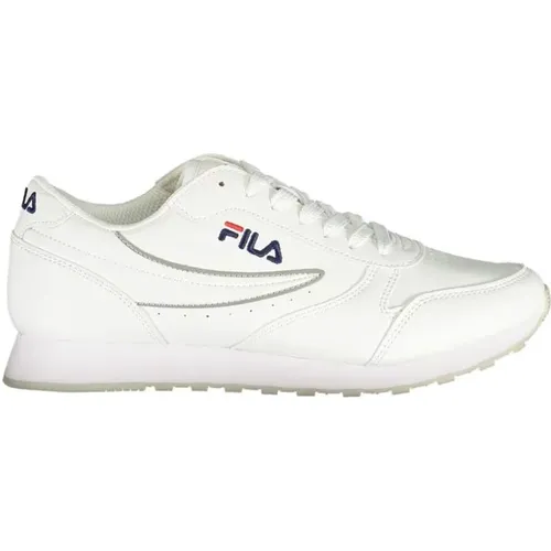 Lace-up Sneakers with Contrast Details , female, Sizes: 8 UK, 5 UK, 7 UK, 4 UK, 6 UK - Fila - Modalova