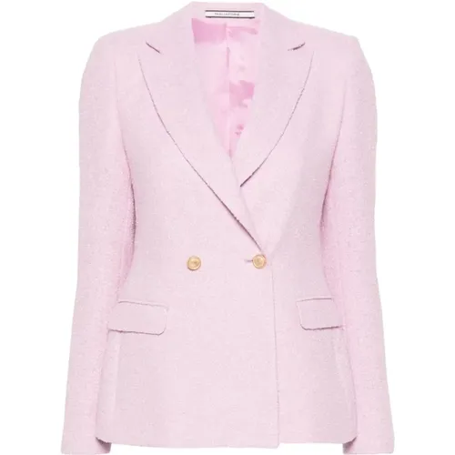 Bouclé J-Albar Blazer , female, Sizes: XS, M - Tagliatore - Modalova