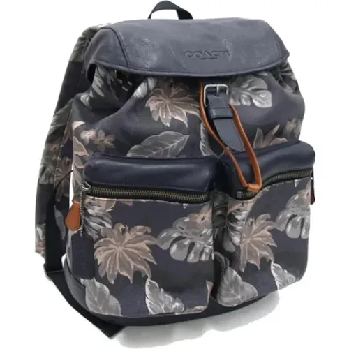 Pre-owned Backpacks, female, , Size: ONE SIZE Pre-owned Coated canvas backpacks - Coach Pre-owned - Modalova