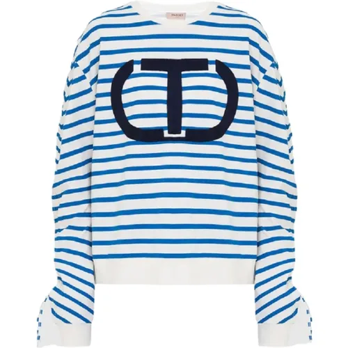 Crew Neck Sweatshirt Twinset - Twinset - Modalova