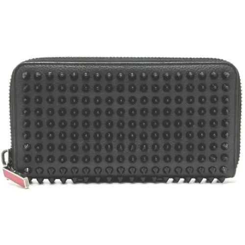 Pre-owned Wallets, female, , Size: ONE SIZE Pre-owned Leather wallets - Christian Louboutin Pre-owned - Modalova