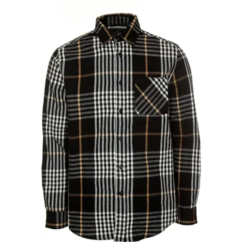 Medusa Flanellhemd , Herren, Größe: M - Portuguese Flannel - Modalova