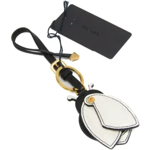 Pre-owned Accessories, female, , Size: ONE SIZE Pre-owned Leather key-holders - Prada Vintage - Modalova