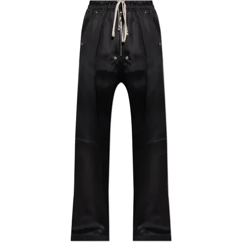 Wide Trousers, male, , Size: M Wide Bella Trousers - Rick Owens - Modalova