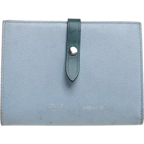 Pre-owned Leather wallets , female, Sizes: ONE SIZE - Celine Vintage - Modalova