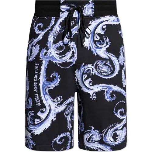 Shorts mit Muster , Herren, Größe: L - Versace Jeans Couture - Modalova