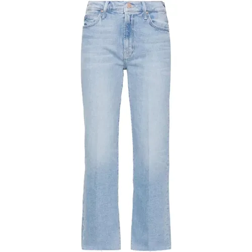 Hellblaue Gewaschene Denim Jeans , Damen, Größe: W25 - Mother - Modalova