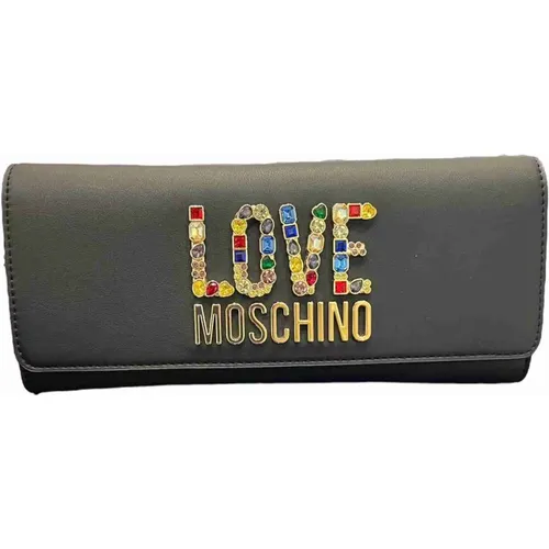 Clutches, female, , Size: ONE SIZE Stylish PU Bag - Love Moschino - Modalova