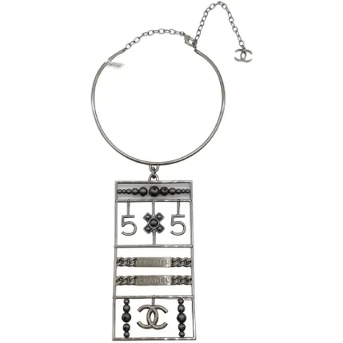 Pre-owned Jewellery, unisex, , Size: ONE SIZE Pre-owned Metal necklaces - Chanel Vintage - Modalova