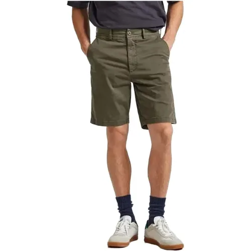 Regular Chino Short Shorts , Herren, Größe: W30 - Pepe Jeans - Modalova