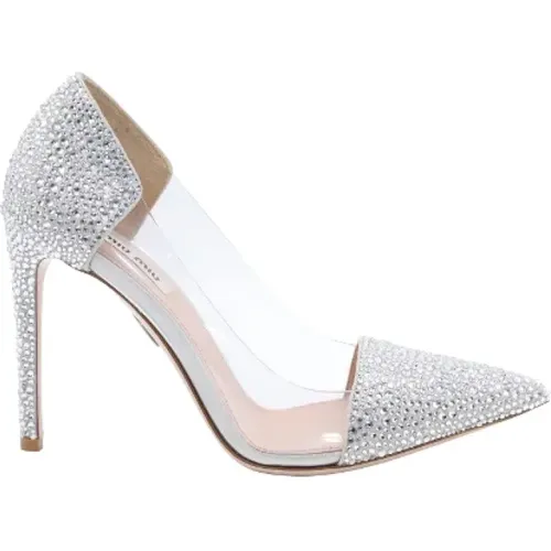 Leather heels , female, Sizes: 3 1/2 UK - Miu Miu - Modalova