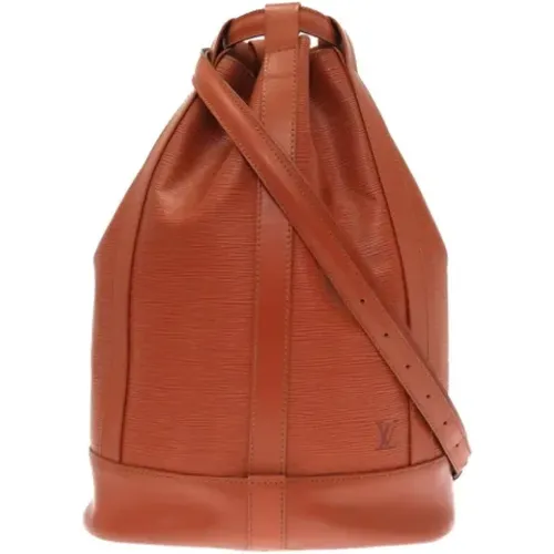 Pre-owned Leather Louis Vuitton Randonnee Bag , female, Sizes: ONE SIZE - Louis Vuitton Vintage - Modalova